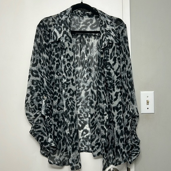 Forever 21 Button-up Blouse 0X - Picture 1 of 2